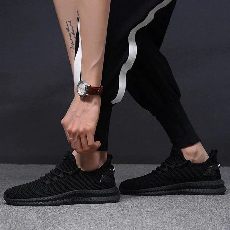 Lekkie, oddychające sneakersy męskie do biegania i na co dzień